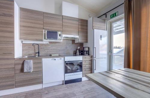 Kehys-Kainuu Apartment | Skivillas 28 A 10 Lake view Incl WiFi, Fireplace, Sauna