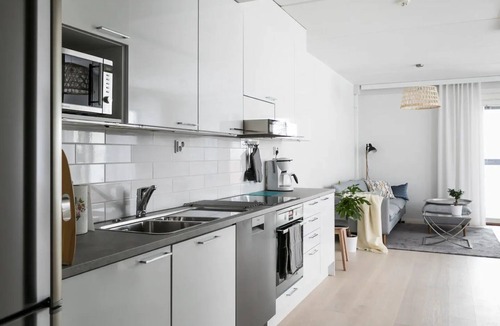 Lantinen District Apartment | Sleep Well! Scadinavian style 65m2 apartment with Sauna