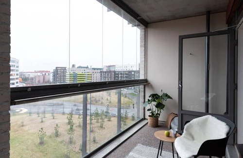Etelainen District Apartment | SleepWell next to West Terminal, Sauna, Parking 37