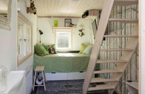 Lilla Edet House | Small Cabin With Outdoor Kitchen By Forest Stream