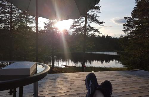 Lardal Municipality House | Solhytta Fantastisk beliggenhet! Hytte til leie på Skrim!