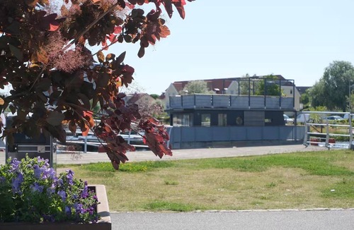 Solvesborg Boat Rental | Solvesborg Houseboat With Harbour Views - Sleeps 4