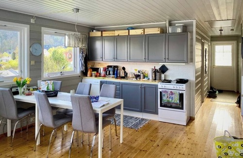 Spangereid Cabin | Southern Norway Cabin with Private Beach and Boat