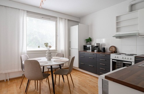 Jyvaskyla Apartment | Spacious 1BR at Downtown with Balcony