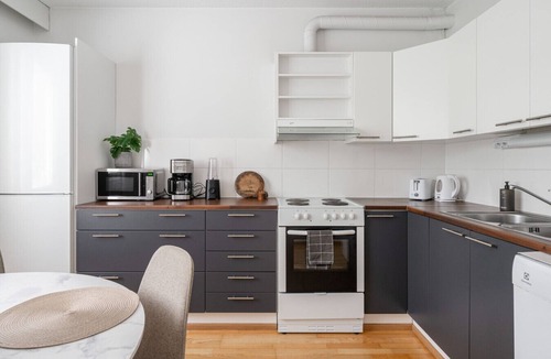 Jyvaskyla Apartment | Spacious 1BR at Downtown with Balcony
