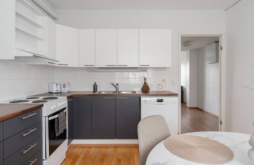 Jyvaskyla Apartment | Spacious 1BR at Downtown with Balcony