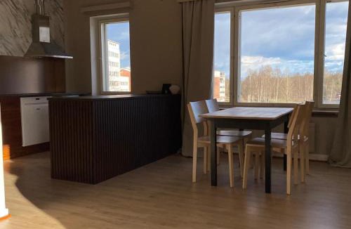 Jamsa Apartment | Spacious 4-room apartment,kitchen, sauna in the city center, 7 km to Himos