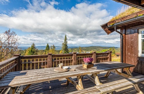 Nord-Aurdal Cabin | Spacious Family Cabin with Jacuzzi
