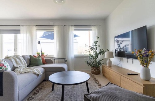 Bastad House | Spacious Three Bedroom Home w Patio and Workspace