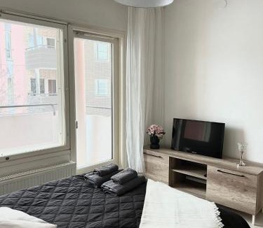 Tampere Apartment | Star of Annala - private sauna, free parking, AC and WiFi