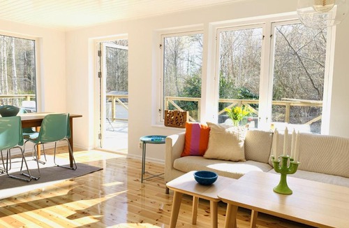 Varmdo House | Stockholm archipelago with pool, boat and bikes