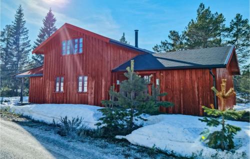 Øvre Ramse House | Stunning Home In Dølemo With Wifi