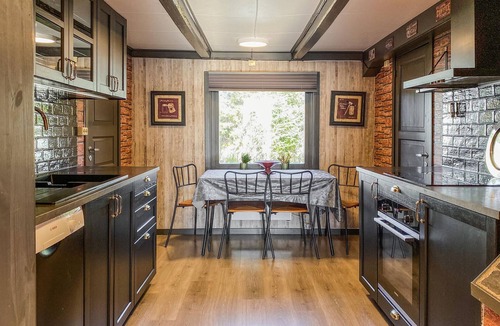 Bogoyvaer House | Stunning home in Kverva with harbor view