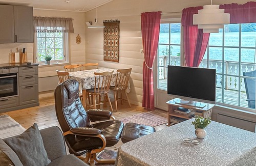 Brekke House | Stunning home in Lavik with WiFi