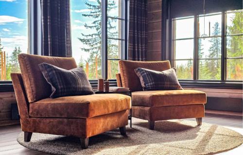 Sjusjoen House | Stunning Home In Sjusjøen With Sauna