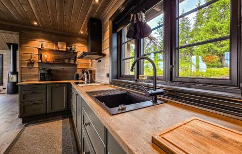 Sjusjoen House | Stunning Home In Sjusjøen With Sauna