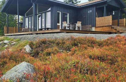 Sjusjoen House | Sunny cabin with panoramic views at Sjusjøen