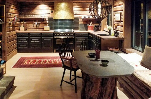 Rollag House | Timber cabin with stone fireplace and fell views