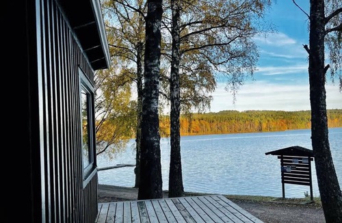 Floda Cabin | TinyCabin | Lakeview with Sauna at Lake Uspen