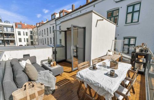Grunerlokka House | Unikt townhouse med takterrasse på Grünerløkka