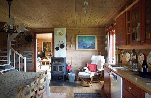 Suldal House | Unique cabin between fjord, waterfall and mountain