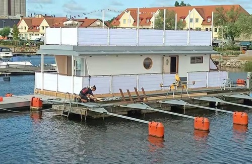Solvesborg House | Unique Floating Retreat Sleeps 4