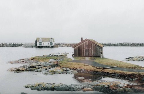 Veiholmen House | Unique house on the waterfront on Veiholmen