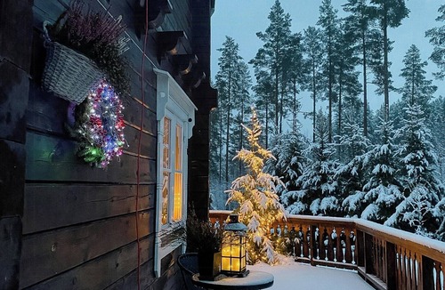 Kviteseid House | Unique log cabin in beautiful Vrådal