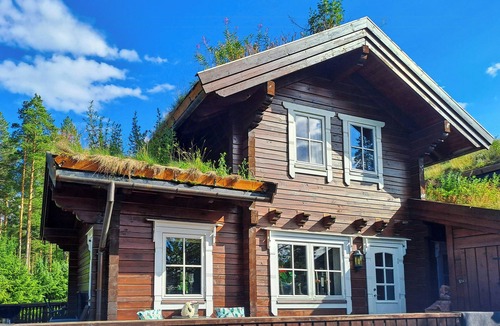 Kviteseid House | Unique log cabin in beautiful Vrådal