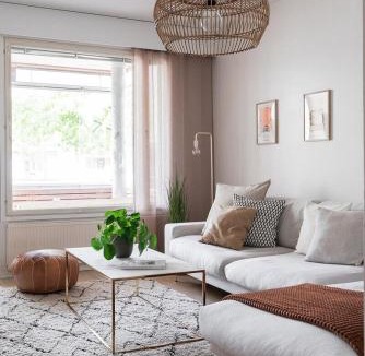 Oulu Apartment | Unique seaside 2-bedroom apartment with private yard, sauna & free garage parking