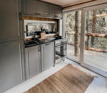 Tokke House | Unique Treetop Cabin In Forest, Lårdal
