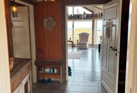 Bostad Ski Chalet | utsikten Sandøya