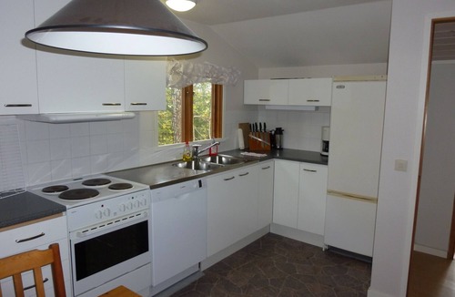 Markaryd Ski Chalet | Vacation home directly on Lake Loka with its own boat