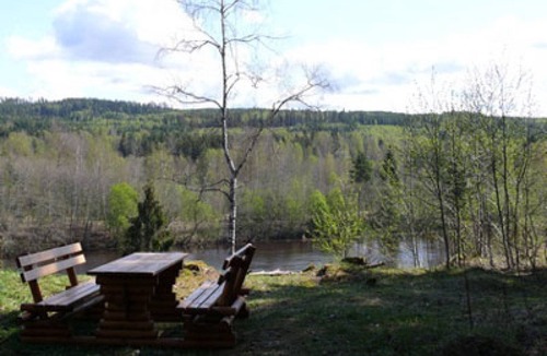 Munkfors House | Vacation home on Klarälven with its own jetty