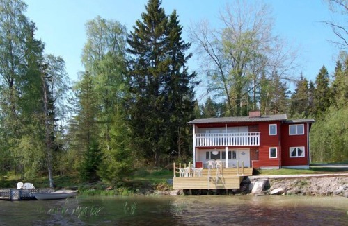 Hallefors Municipality House | Vacation home Sångensnäs Sjöstugan (VML117) in Järnboås - 5 persons, 2 bedrooms