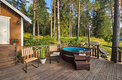 Koppom House | Vakantiehuis met sauna en hot tub