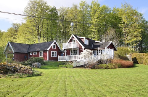Laholm House | Very cozy house with sauna and a wonderful view in absolute secluded locatio