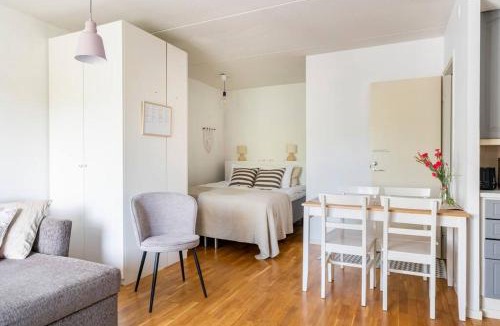 Porvoo Apartment | Viihtyisä yksiö keskustassa oma sauna ja terassi