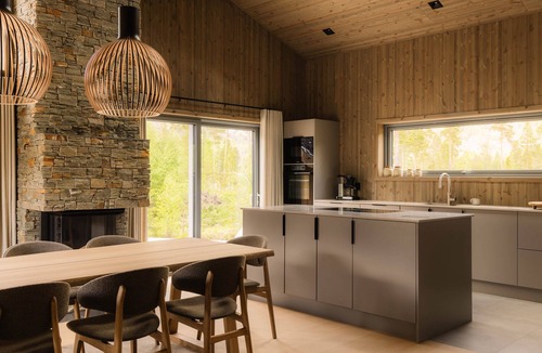 Vradal Villa | Villa Fell Fjord with sauna & jacuzzi