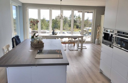 Steinsland Villa | Villa for rent in Landet with Pool, and sauna.