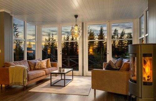 Hurdal Municipality House | Villa Heidi · Mjøsa-utsikt · Jacuzzi Badstu · 30 min OSL
