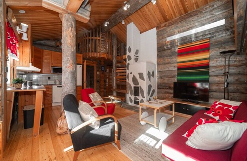 Rukatunturi Cabin | Villa Talvikolo - Spacious 2BR Cabin with Sauna