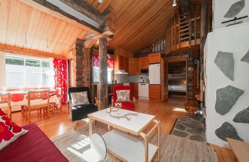 Rukatunturi Cabin | Villa Talvikolo - Spacious 2BR Cabin with Sauna