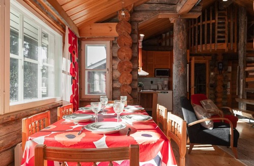 Rukatunturi Cabin | Villa Talvikolo - Spacious 2BR Cabin with Sauna