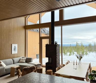 Yllas Ski Chalet | Villa Tupu - Gondoli 300m - 12 hlö