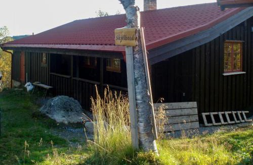 Hol Municipality House | Wooden Cabin From The 70S At Tree Line In Geilo