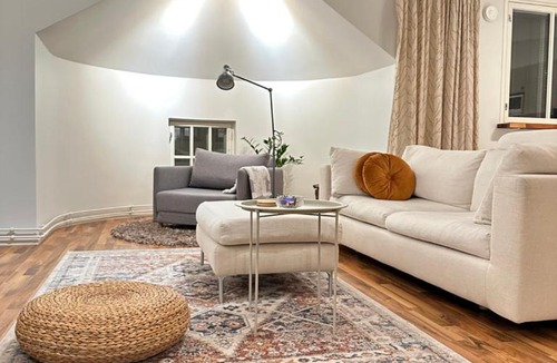Punavuori Apartment | Yellow Tower in Design District Helsinki, 1 bedroom apartment, top floor