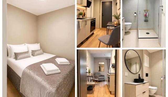 4-Newly renovated studio apartment in the middle of Gjøvik city centre in Gjovik