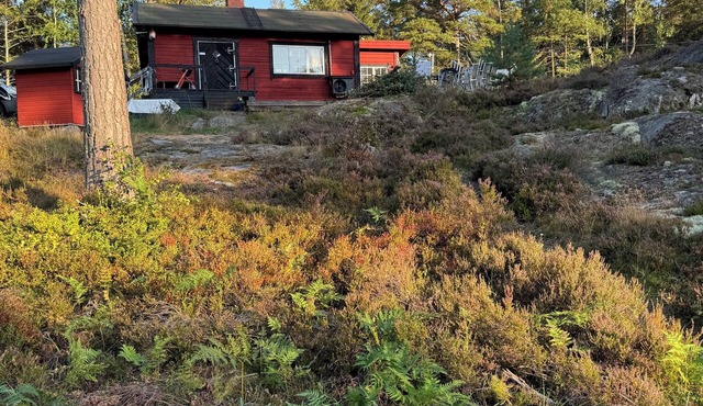 A wonderful old wooden house in the Stockholm archipelago