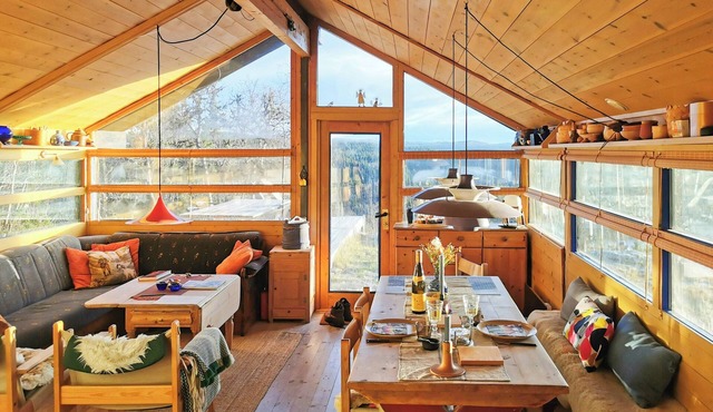 Ål cabin with panoramic views